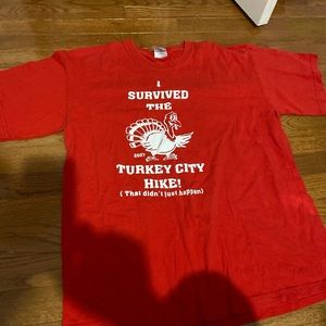 red turkey T-shirt